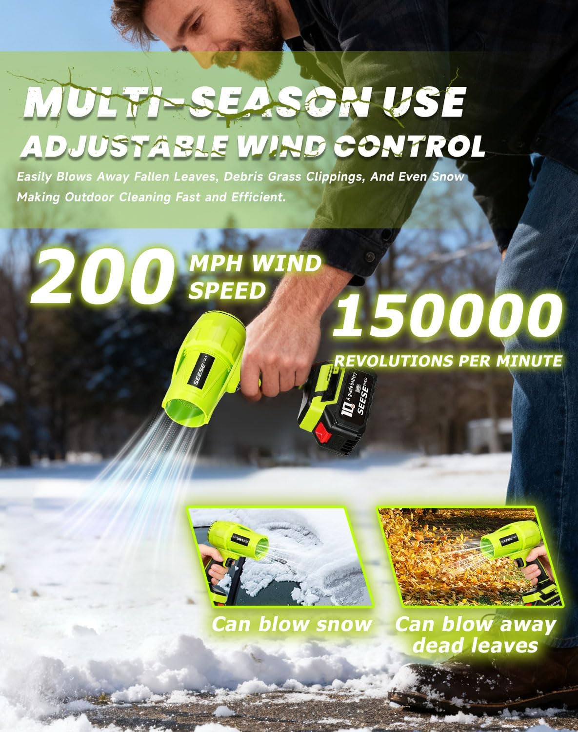 Pro Turbo Jet Cordless Blower™